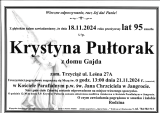 Krystyna Pułtorak
