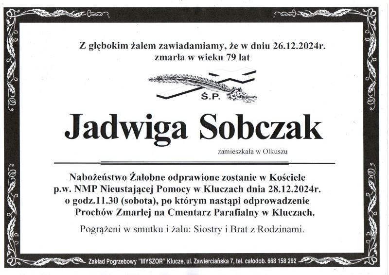 Jadwiga Sobczak