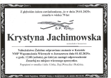 Krystyna Jachimowska