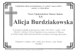Alicja Burdziakowska
