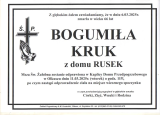Bogumiła Kruk
