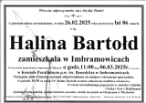 Halina Bartołd