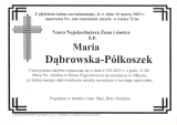 Maria Dąbrowska-Półkoszek