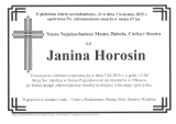 Janina Horosin