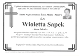 Wioletta Sapek