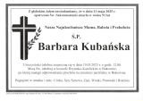 Barbara Kubańska