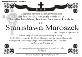 Stanisława Maroszek