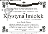 Krystyna Imiołek