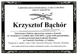 Krzysztof Bąchór