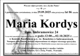 Maria Kordys