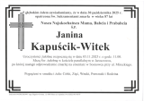 Janina Kapuścik-Witek