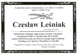 Czesław Leśniak