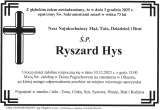 Ryszard Hys