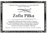 Zofia Piłka