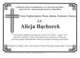 Alicja Bąchorek