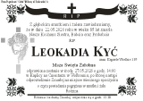 Leokadia Kyć