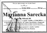 Marianna Sarecka
