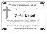Zofia Karoń