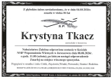 Krystyna Tkacz