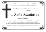 Zofia Zwolińska